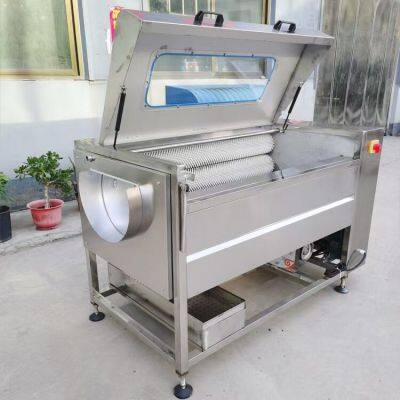 China Manufacturer Vegetables Roller Cleaner Machine Ginger Garlic Peeler Washing Machine Fruit Processing Machine