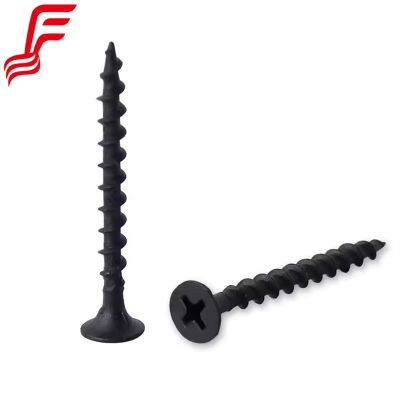 China Factory Direct Supply 1-1/4 Black Phosphate Collated Drywall Screw With Coarse Thread Drywall Screws photo-5