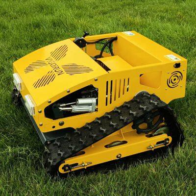 9Hp Loncin 224Cc Gasoline Engine Cutting Width 800mm Radio Controlled Brush Mower
