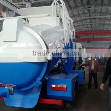 2015 Dongfeng Food Waste Truck for Sale 5m3 Mini Garbage Truck for Food Collection photo-3