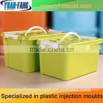 Space Saving Foldable Plastic Turnover Box Mould