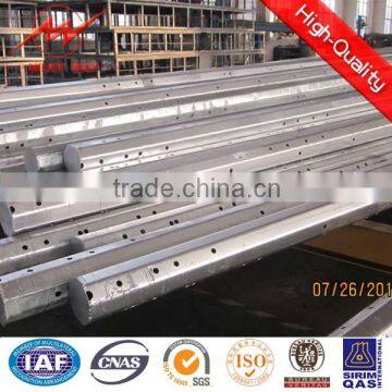 Multisided octagonal Steel Pole with double circuit