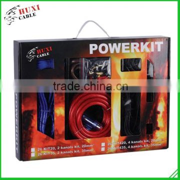 Low Price,Popular Wiring Kits, 4GA amplifier cable kits