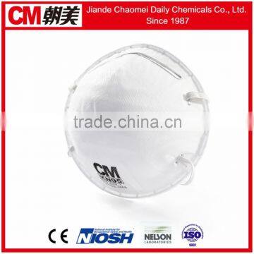 CM wholesale disposable 3ply protective dust face mask N95 respirator