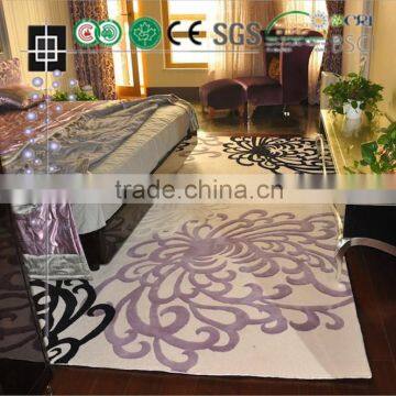 Flowers Pattern Decorative Floor Carpet