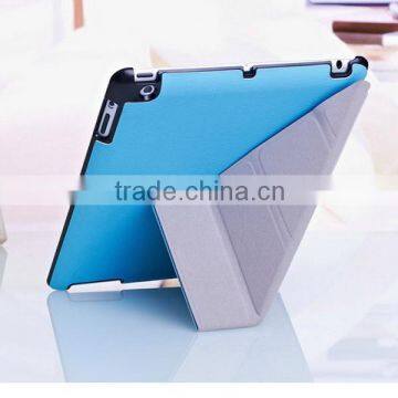 Hot New Promotional 4 Shapes Stand Design Magnetic PU Leather Crash-Proof Protective Case Cover for Ipad 2 3 4 Quality Choice Most photo-5