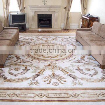 High Quality 3.5LB to 13LB Wool Viscose Bamboo Silk Handtufted Carpets photo-2