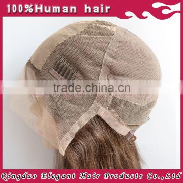 Wholesale glueless virgin human hair natural hairline full lace wig