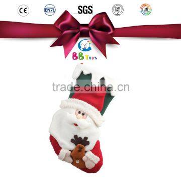 21cm 3d funny Christmas stockings / christmas sock for christmas gift