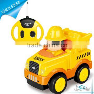 Music and Light RC Dump Truck for Children 2016