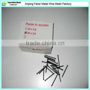 3.5 X 50 Burnished steel nails for building materials