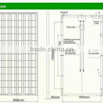 200w Mono Solar Panels photo-2