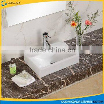 GOALAR GA-2002 Best seller ceramic white bathroom sink