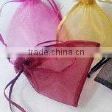 colourful organza bag jewelry package