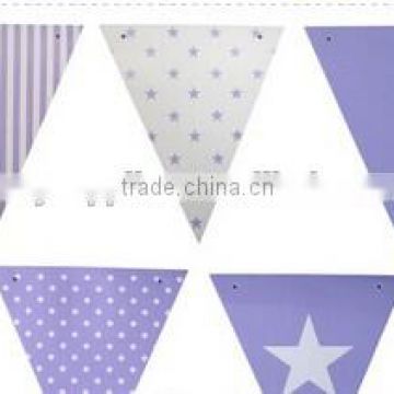 Baby Shower Party Decoration Bunting Flags