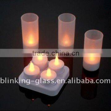 LED rechargeable candles light