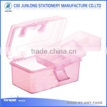 SMALL COLORFUL PLASTIC CLEAR BOX