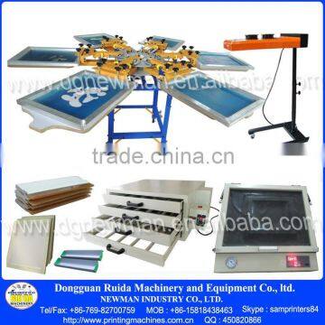 Manufacturer Good Price 6 Color 6 Station T-shirt Screen Printing Machine photo-5