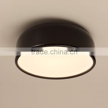 Bedroom ceiling lamp modern white or black ceiling chandelier light metal ceiling lamp