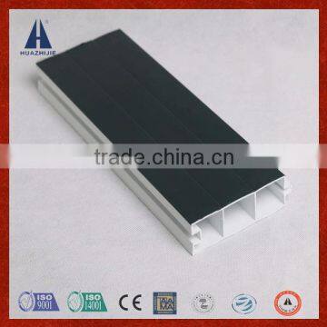 reduces 30% noise plastic profile u-pvc window frame