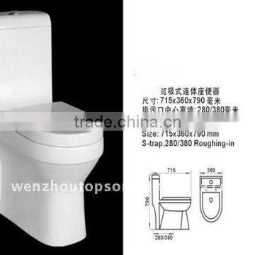 human toilet , ceramic washdown toilet,Fashion ceramic toiletbidet toilet seat,western toilet seat