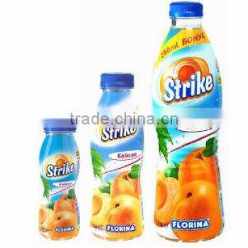 Fruit drinks Strite Peach Pet bottle