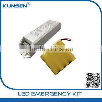Emergency battery pack wind up emergency driver lighting for 10W LED lighting with external driver