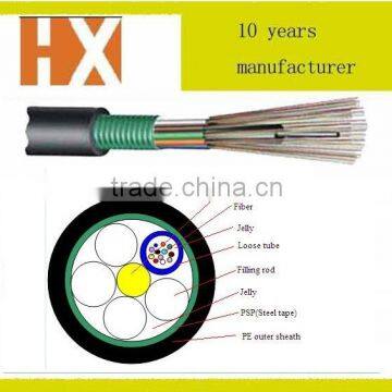 Made In China Best Price Fiber Optical Cable 12/24/48 Core GYTS Fiber Cable GYTA GYTC8S Armoured Outdoor Optical Fiber Cable