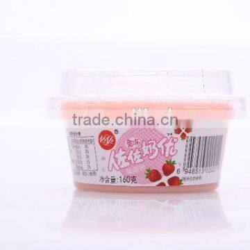 160g Strawberry Mango Flavor Lactobacillus Nouyo Fruit Cup Jelly photo-3
