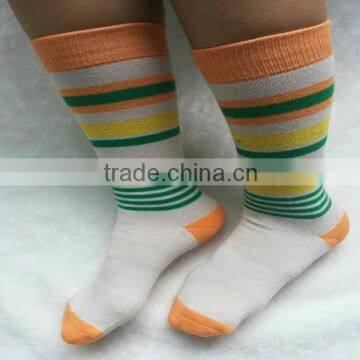 Colored strips combed cotton socks men, men socks cotton, mens cotton socks