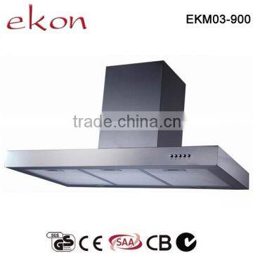 GS Approved 600mm Stainless Steel Push Button Cooker Hood Motor photo-6