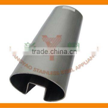 304/316 stainless steel oval tube.Foshan stainless steel elliptical tube