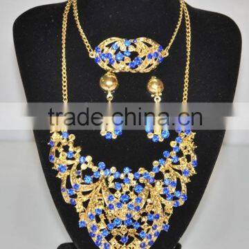 J0113-1 high quality big stones jewelry set bridal jewelry settings