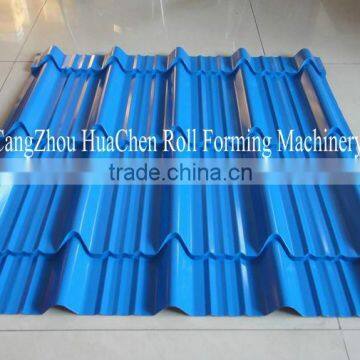 Most Popular Color Steel Tile Roll Forming Machine China Machine photo-6