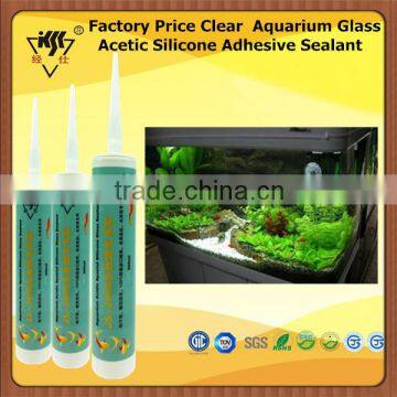 Factory Price Clear Aquarium Glass Acetic Silicone Adhesive Sealant