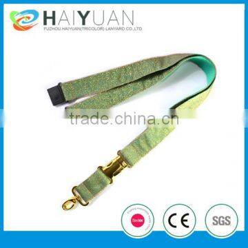 fashion beautiful polyster double layer lanyard
