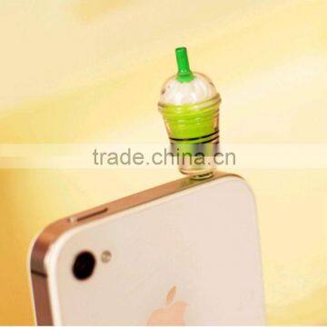 2013 Earphone Dustproof Plug Headset Jack Dust Cap Free Shipping
