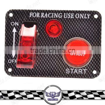 Type-A switch panel for race car, Racing ignition switch panel with push button start