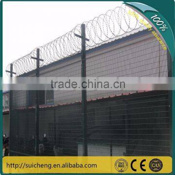 2015 new products pvc coated 358 high security prision fence panel