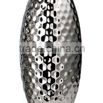 2015 New Product Hammered Effect Ceramic Vase/flower vase/decoration vase