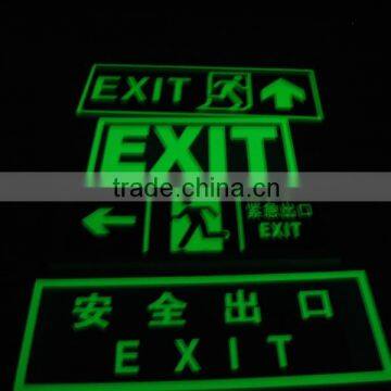 glow in dark safety signs print photoluminescent safety signs print lighted safety signs