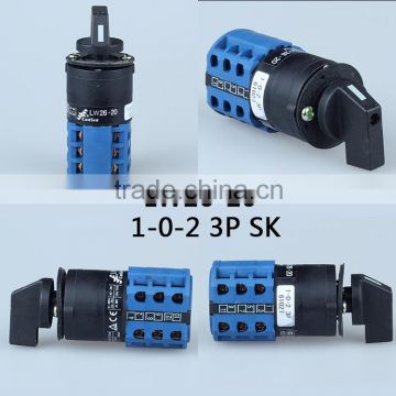 LW26-20 1-0-2 3P SK TOP quality commutation switch