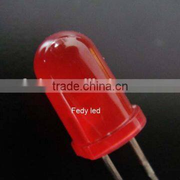 5mm round diffused red flashing led Epistar chip