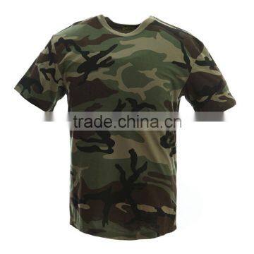 wholesale military t shirt woodland camo t shirt