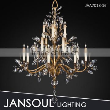 Top quality vintage design tree shape led chandelier for decorative