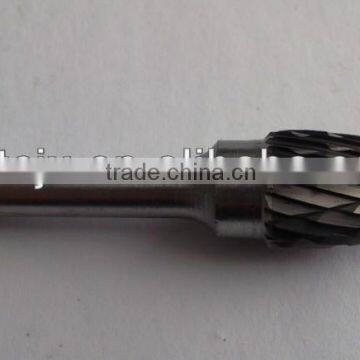 Finish Machining Arc With Pointed Top TCT Carbide Rotary File