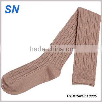 Chinese 2014 custome cashmere knitted sexy young girl socks