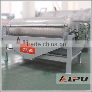 China Wet Drum Type Magnet Separator for River Sand