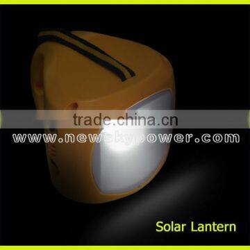 LED solar camping lantern solar lantern solar lantern with mobile phone charger