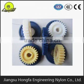 hard wearing nylon spur gear pastic pinion gear